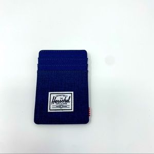 Herschel Blue Raven Card Holder Wallet